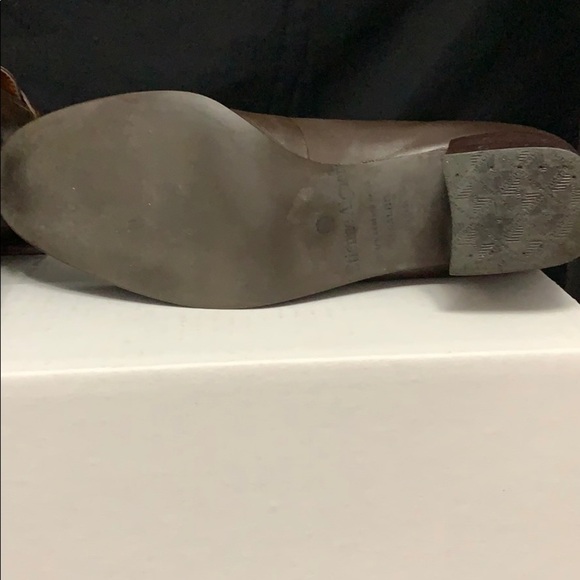 ETIENNE Aigner- Brown leather upper with heel - Picture 4 of 6